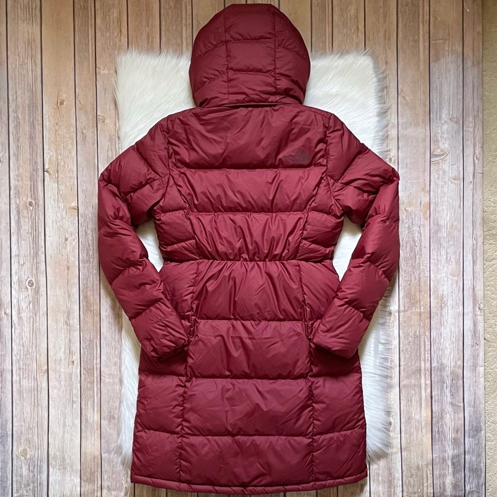 The North Face Women’s Metropolis Parka Coat In Cordovan - Picture 6 of 11